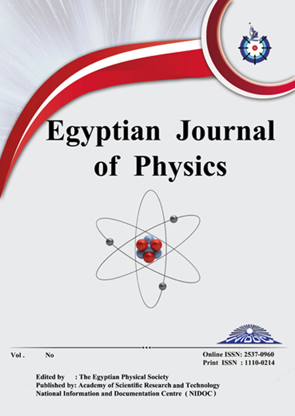 Egyptian Journal of Physics
